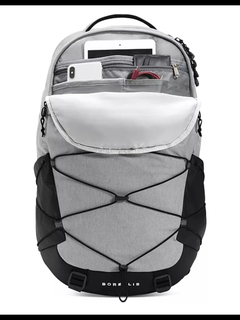 The North Face Men's Borealis Backpack Gray Dark Heather One Size